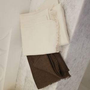 Cashmere (2)and wool Nordstrum  scarves